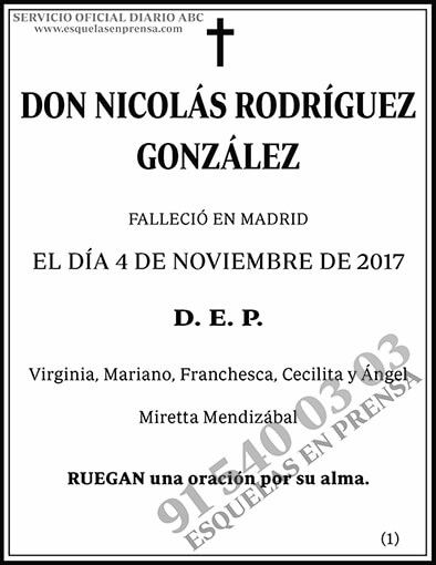 Nicolás Rodríguez González